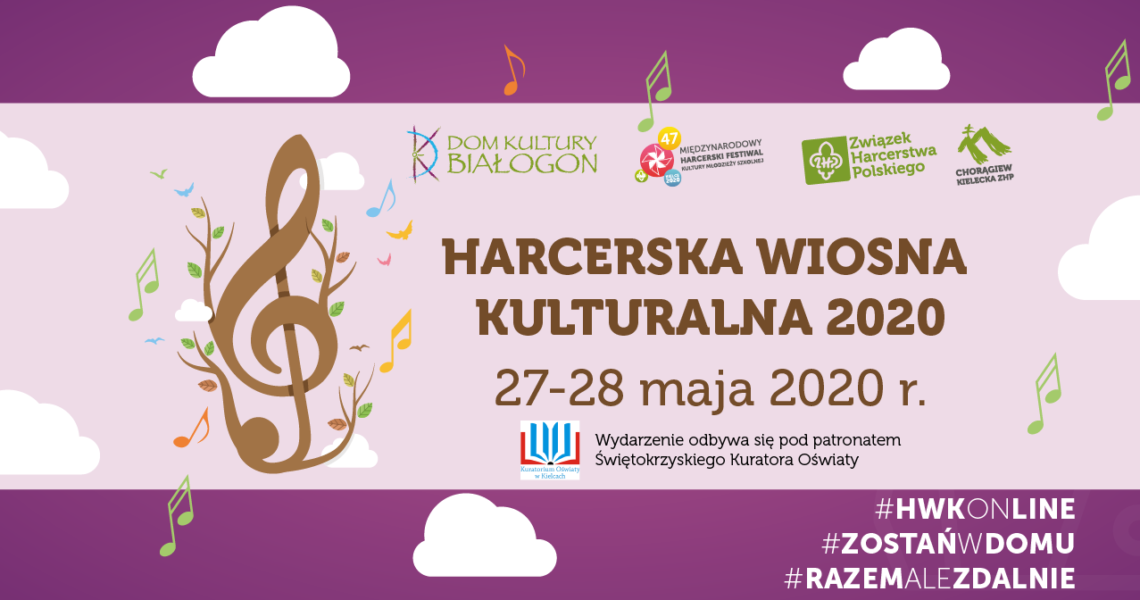 Znamy laureatów Harcerskiej Wiosny Kulturalnej On-Line 2020!